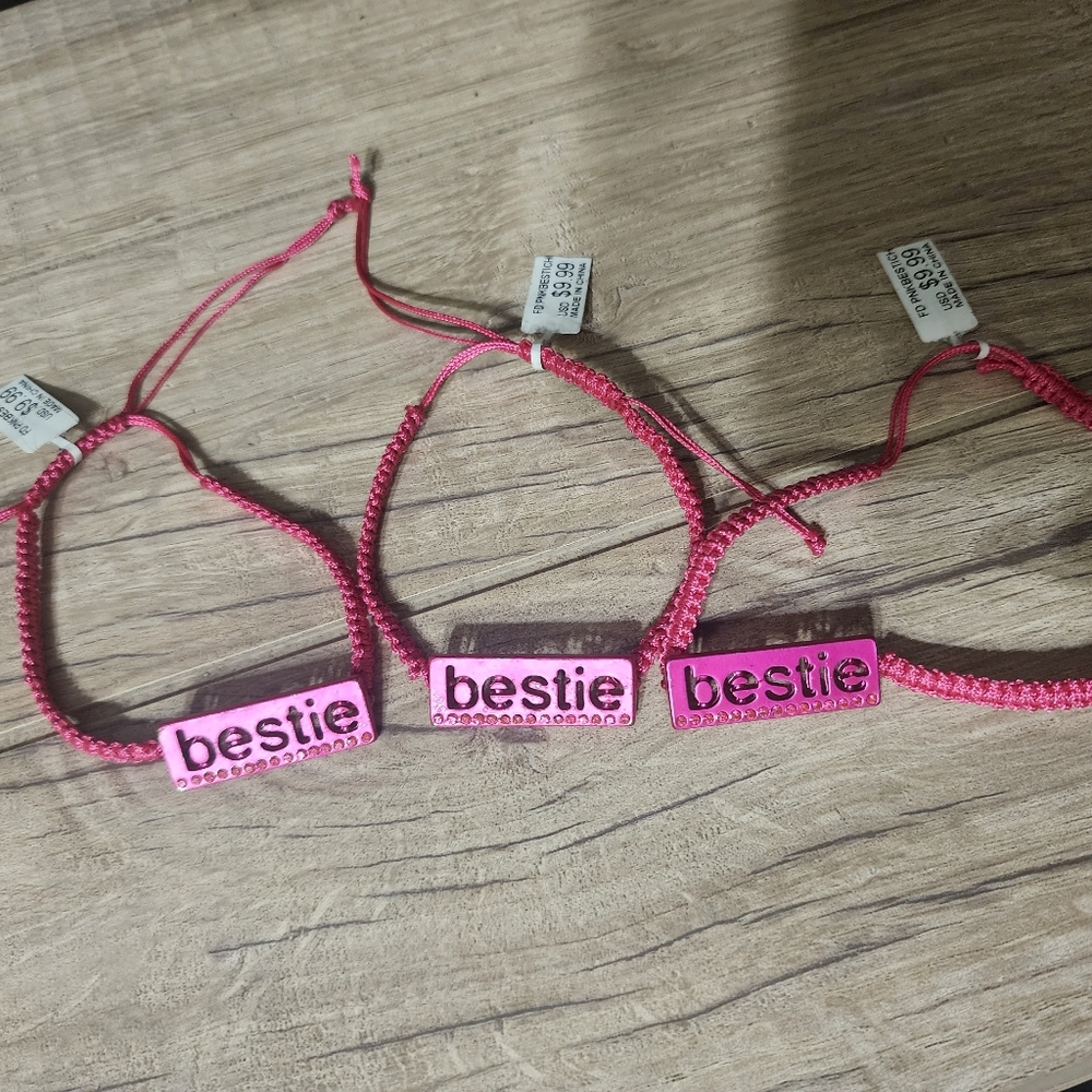 3 beastie bracelets